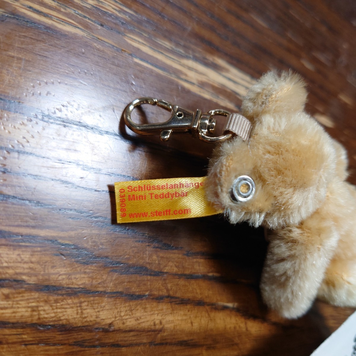 シュタイフ Steiff キーリング ミニテディ ブロンド｜Yahoo!フリマ（旧