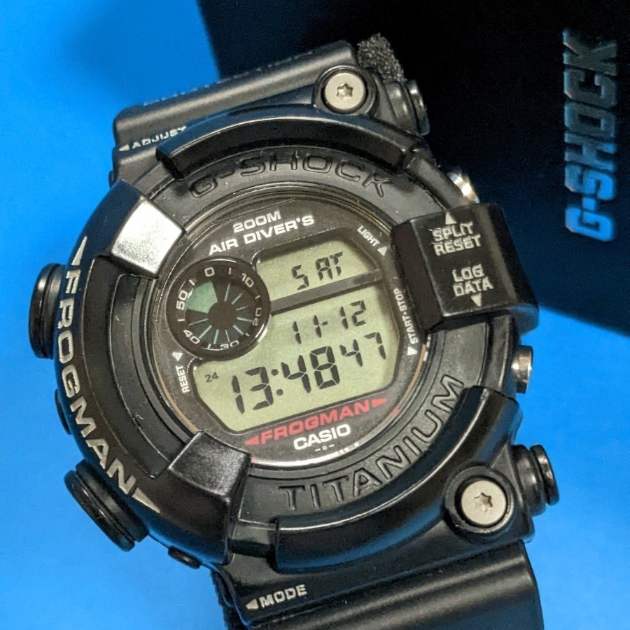極美品】 カシオ G-SHOCK 初代 メン・イン・ブラック フロッグマン MIB