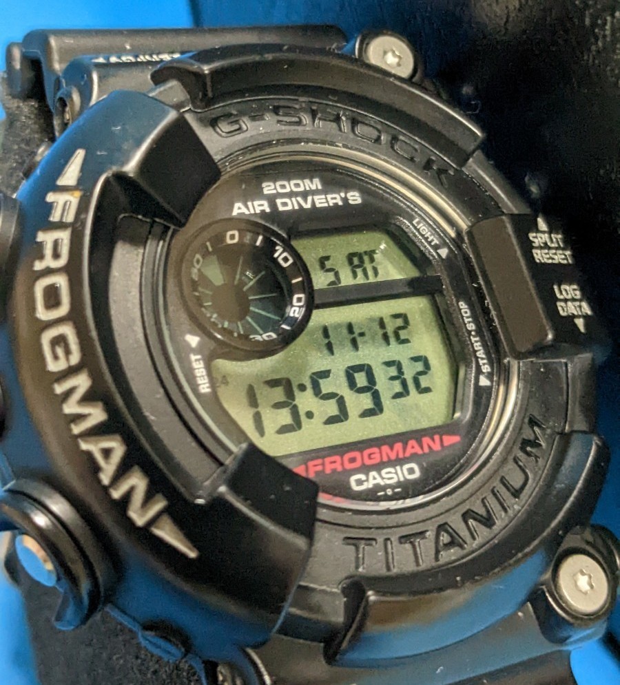 極美品】 カシオ G-SHOCK 初代 メン・イン・ブラック フロッグマン MIB