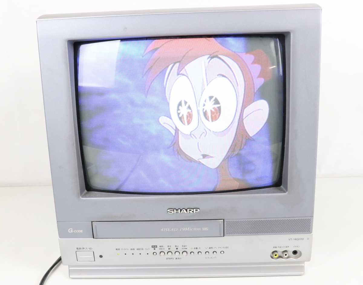 Yahoo!オークション - 【通電OK】SHARP VT-14GH10 シャープ 14型 テレ