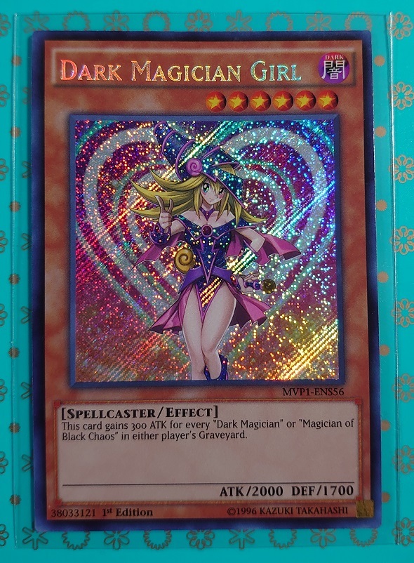 遊戯王 英語版 1st MVP-ENS56 ブラック・マジシャン・ガール