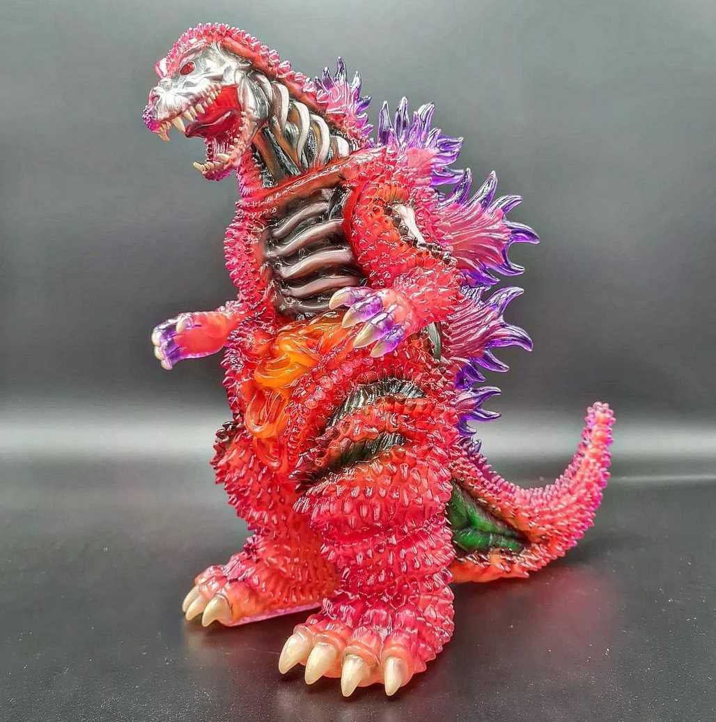 赤目天使 ゴジラ ソフビ zombielah 赤目天使 ゴジラ ソフビ zombielah