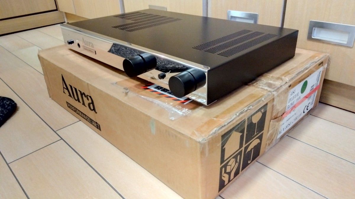 希少英国製 AURA VA80SE 名作プリメインアンプ 動作外観良好 希少英国