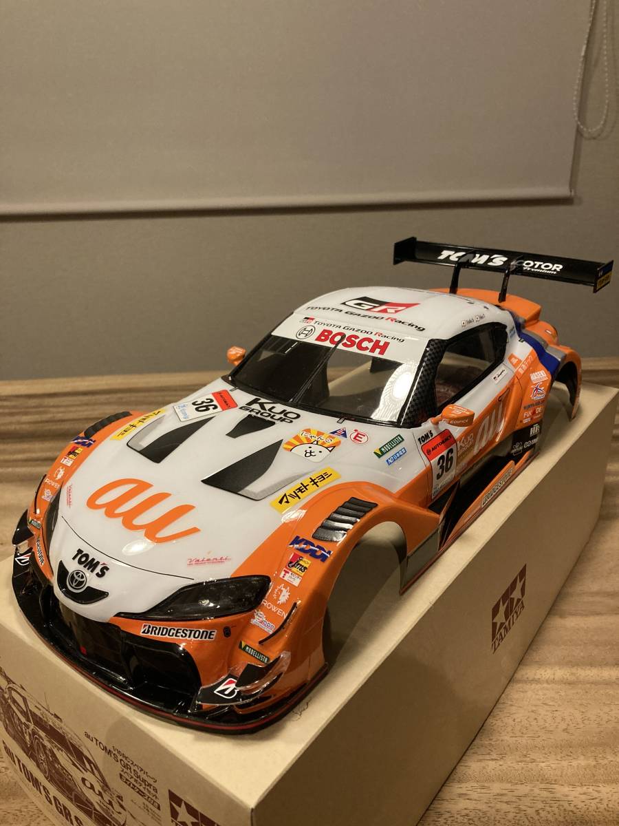 Yahoo!オークション - タミヤ 1/10RC au TOM'S GR Supra スペアボディ