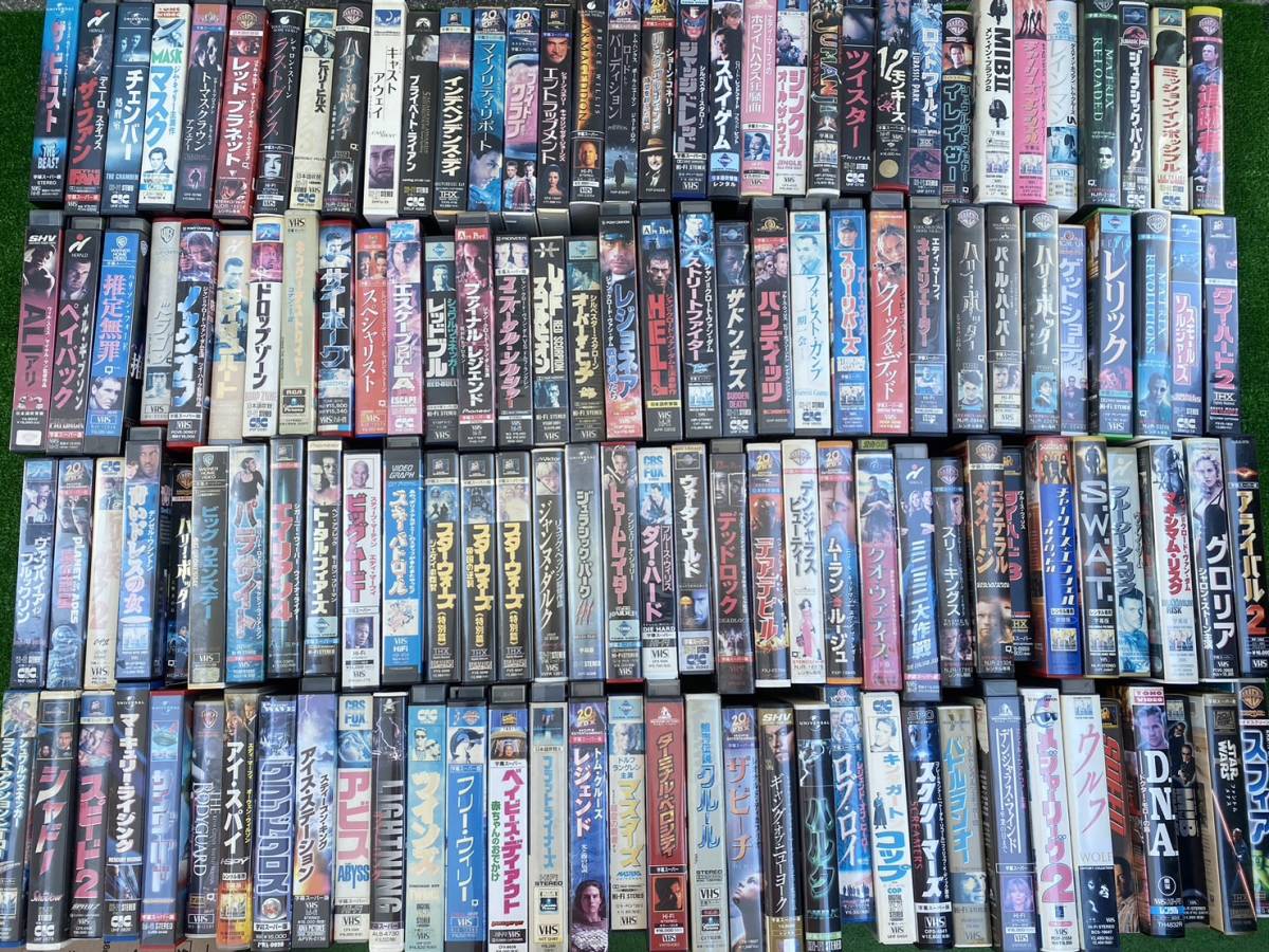 Yahoo!オークション - 【VHS ビデオテープ 約400本】大量 レンタル落ち