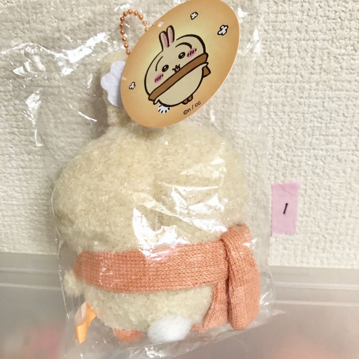 ちいかわ ぬくぬくの装いマスコット（うさぎ）マフラー ウサギ ボール