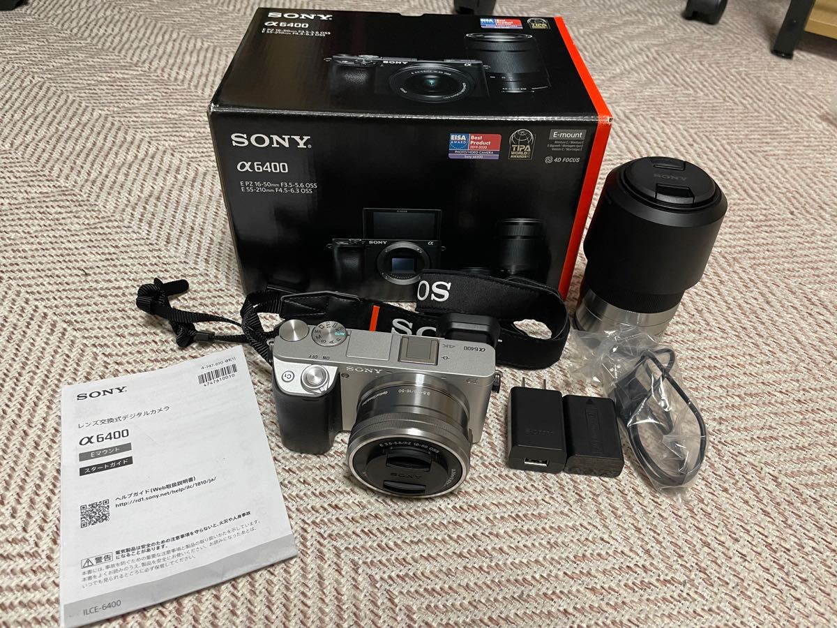 ソニー α6400 ダブルズームキット 付属品有り｜Yahoo!フリマ（旧PayPay
