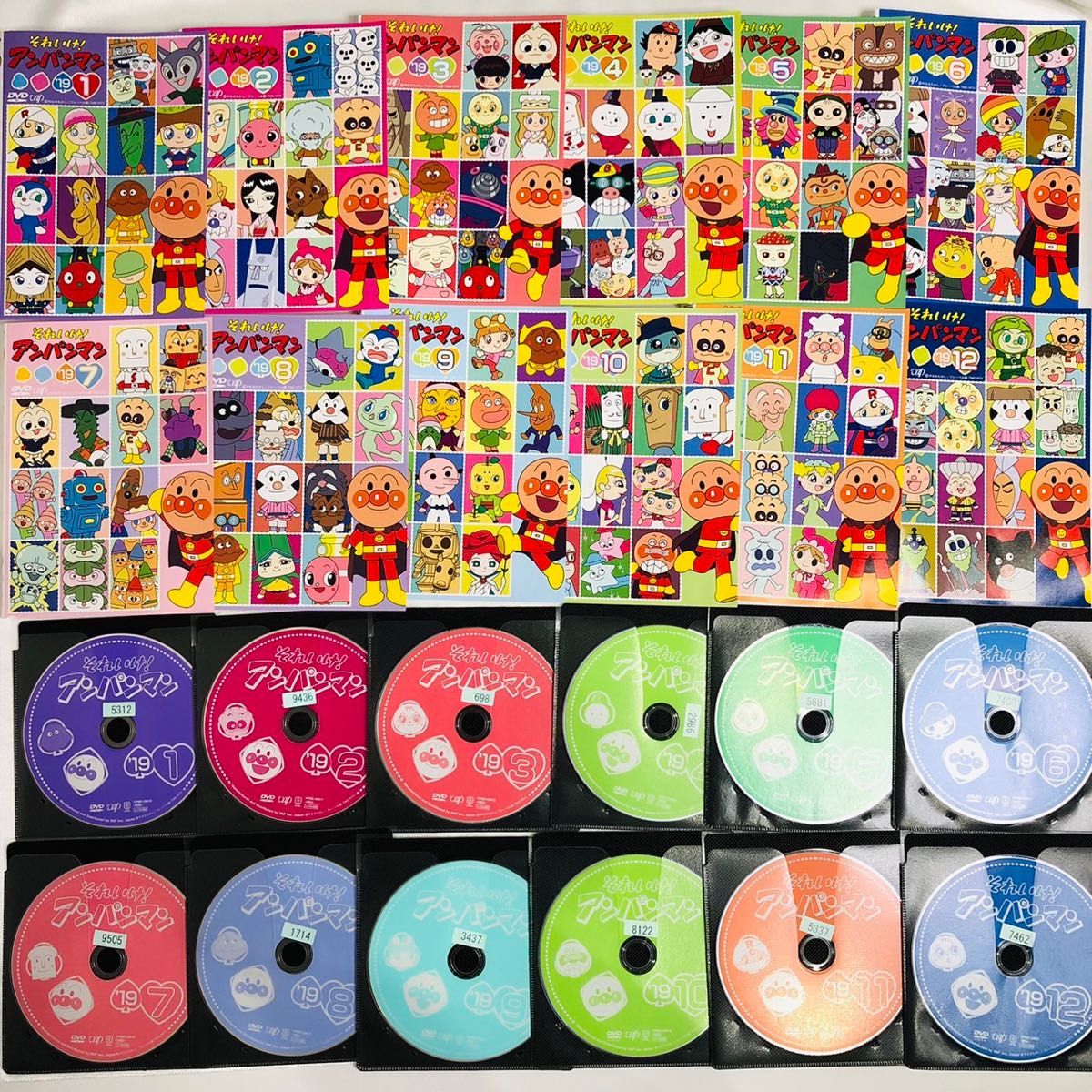 2019年全巻セット それいけ アンパンマン'19 DVD Vol 1〜12 全12巻