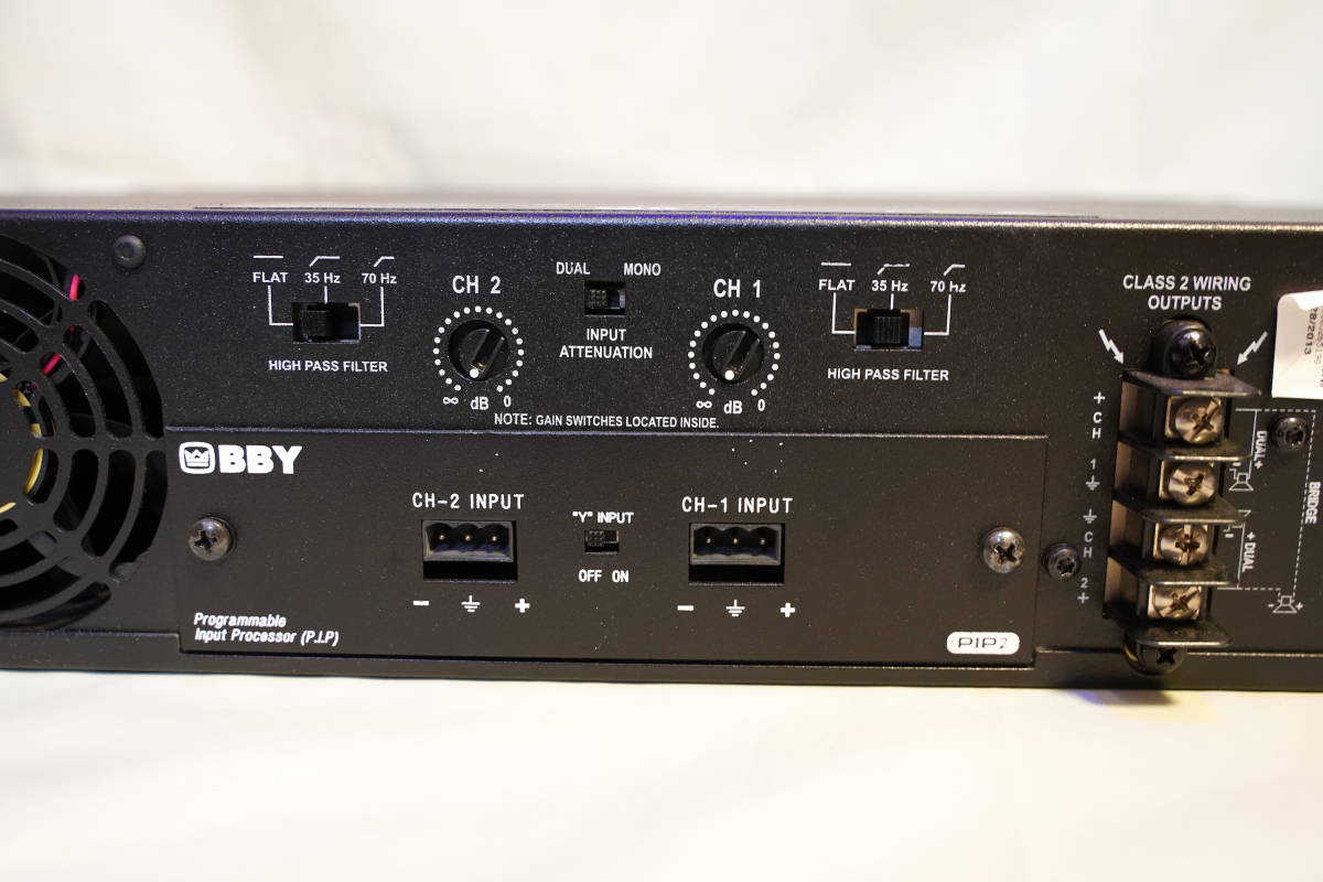 Amcron CTs 1200 2chパワーアンプ 動作品 やまかな Amcron CTs1200 2ch