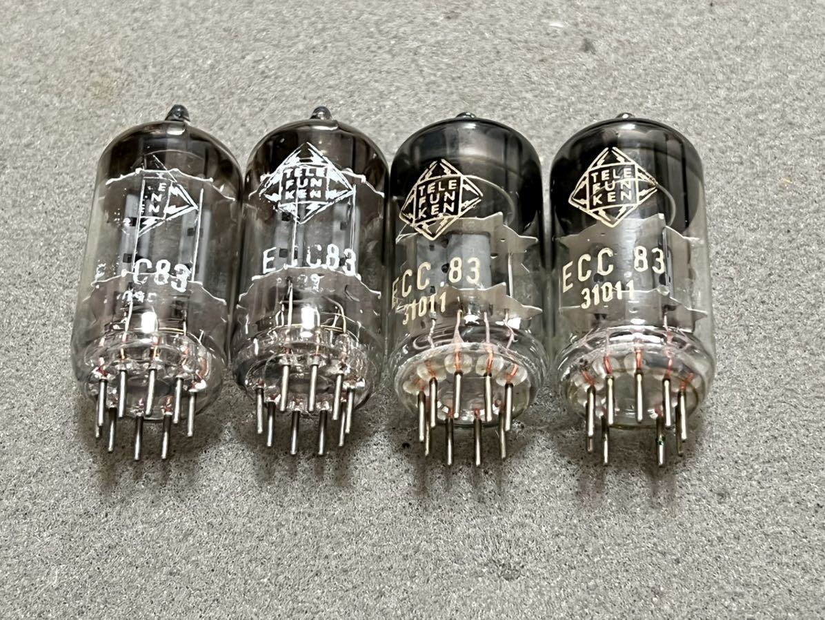 Yahoo!オークション - ECC83 / 12AX7 真空管 TELEFUNKEN 動作品 安心し