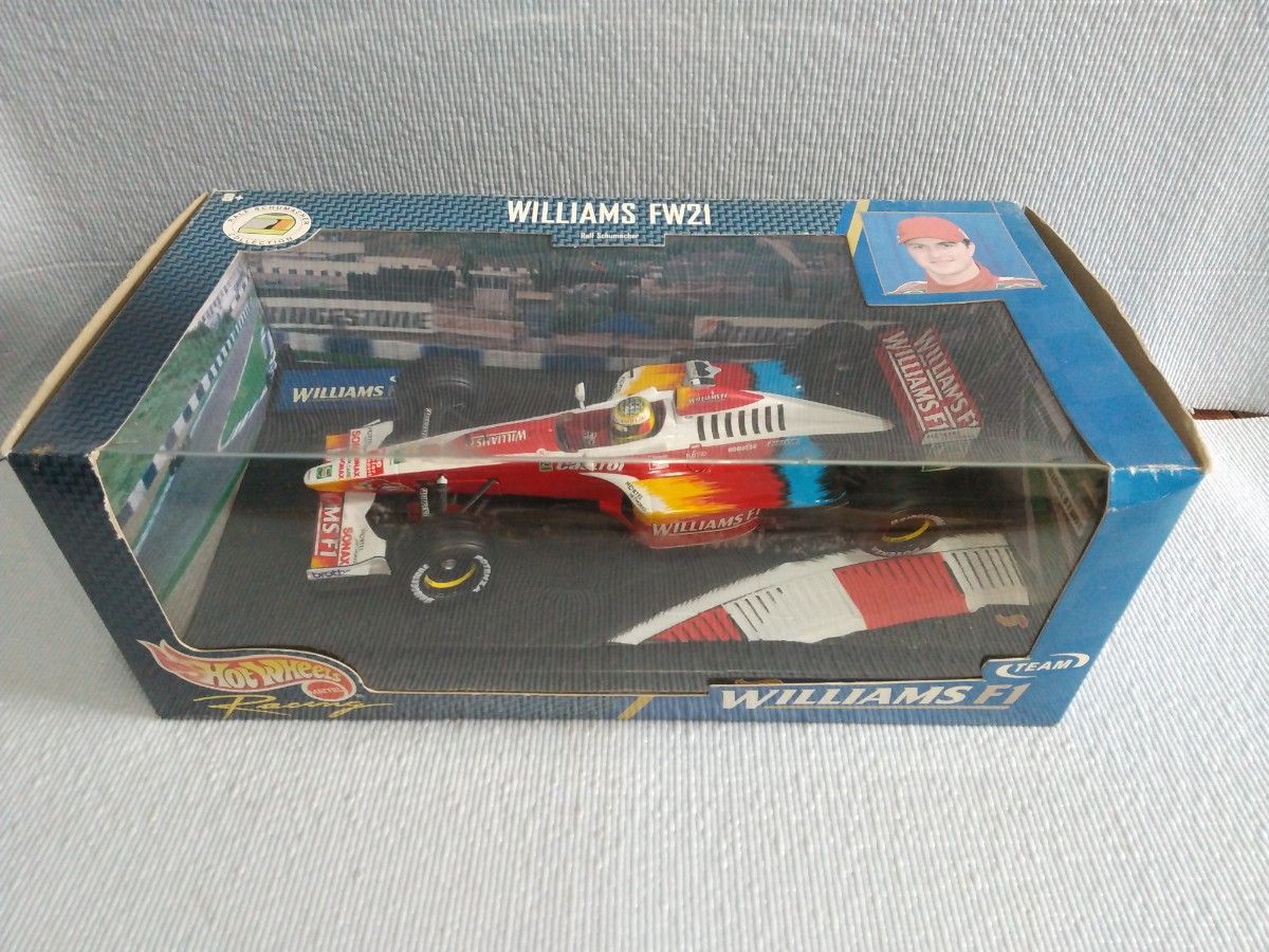 1/18 ウィリアムズF1 WILLIAMS FW21 R Schumacher｜Yahoo!フリマ（旧