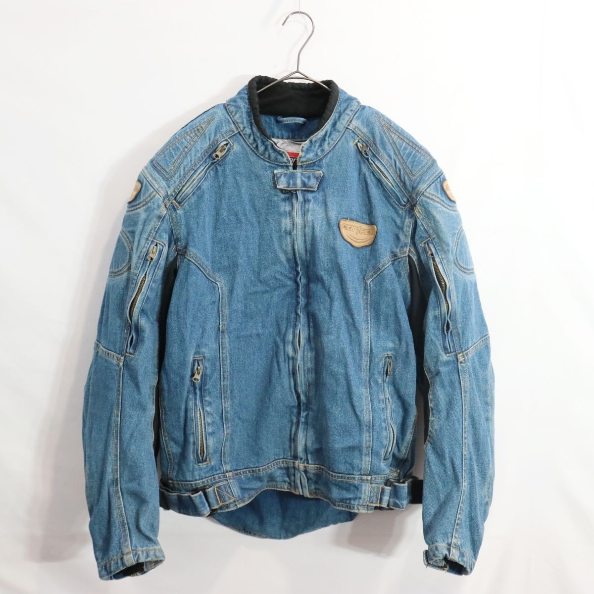 Yahoo!オークション - cortech デニム レーシングジャケット モーター