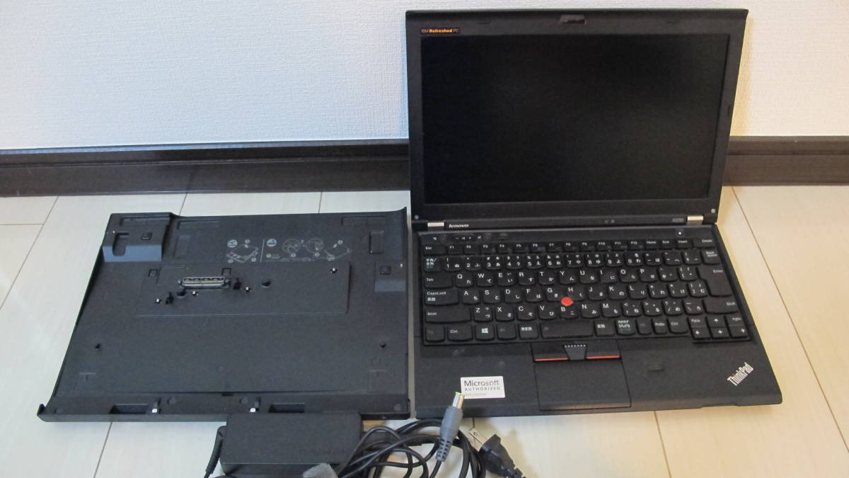 Yahoo!オークション - ジャンク Lenovo ThinkPad X230 Ultrabase ドッ
