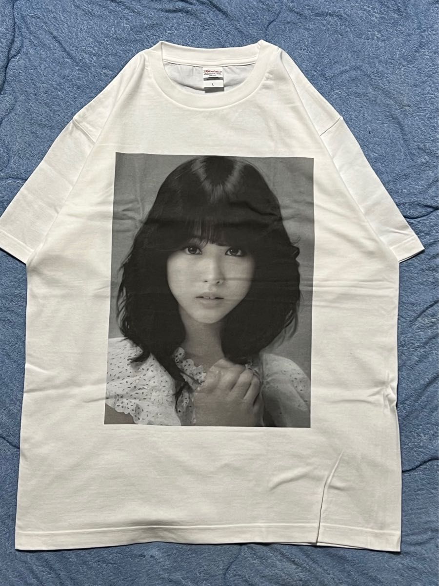松田聖子］SEIKO 激レアフォトプリントTシャツ 新品 サイズL 80年代