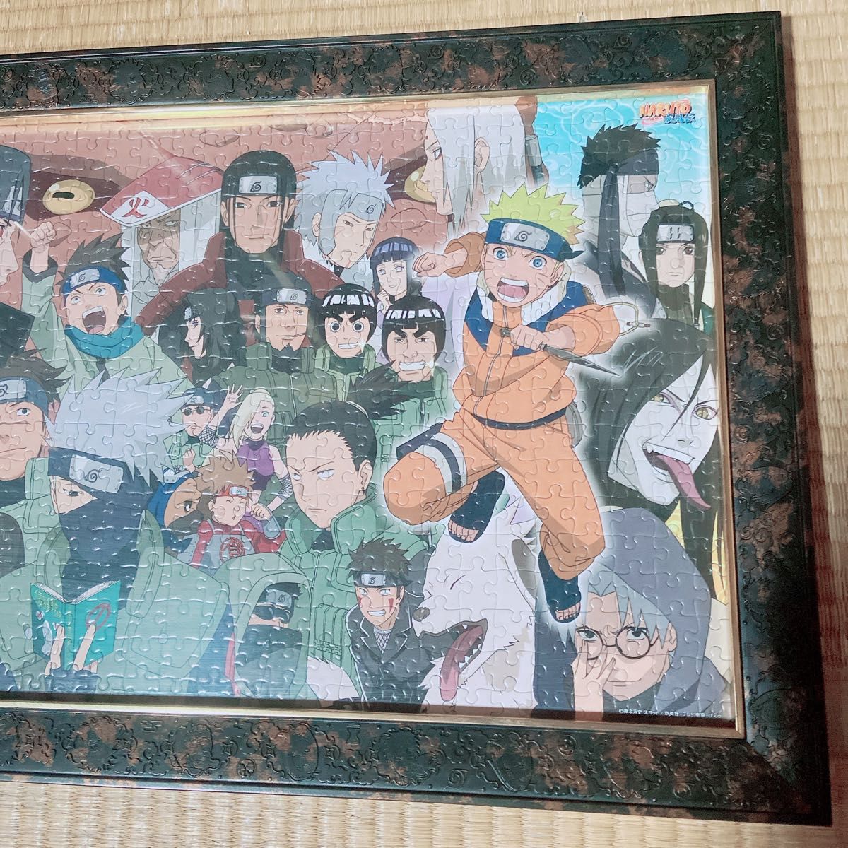 本日削除‼️NARUTO ジグソーパズル フレーム付き76.7×51.8 本日削除
