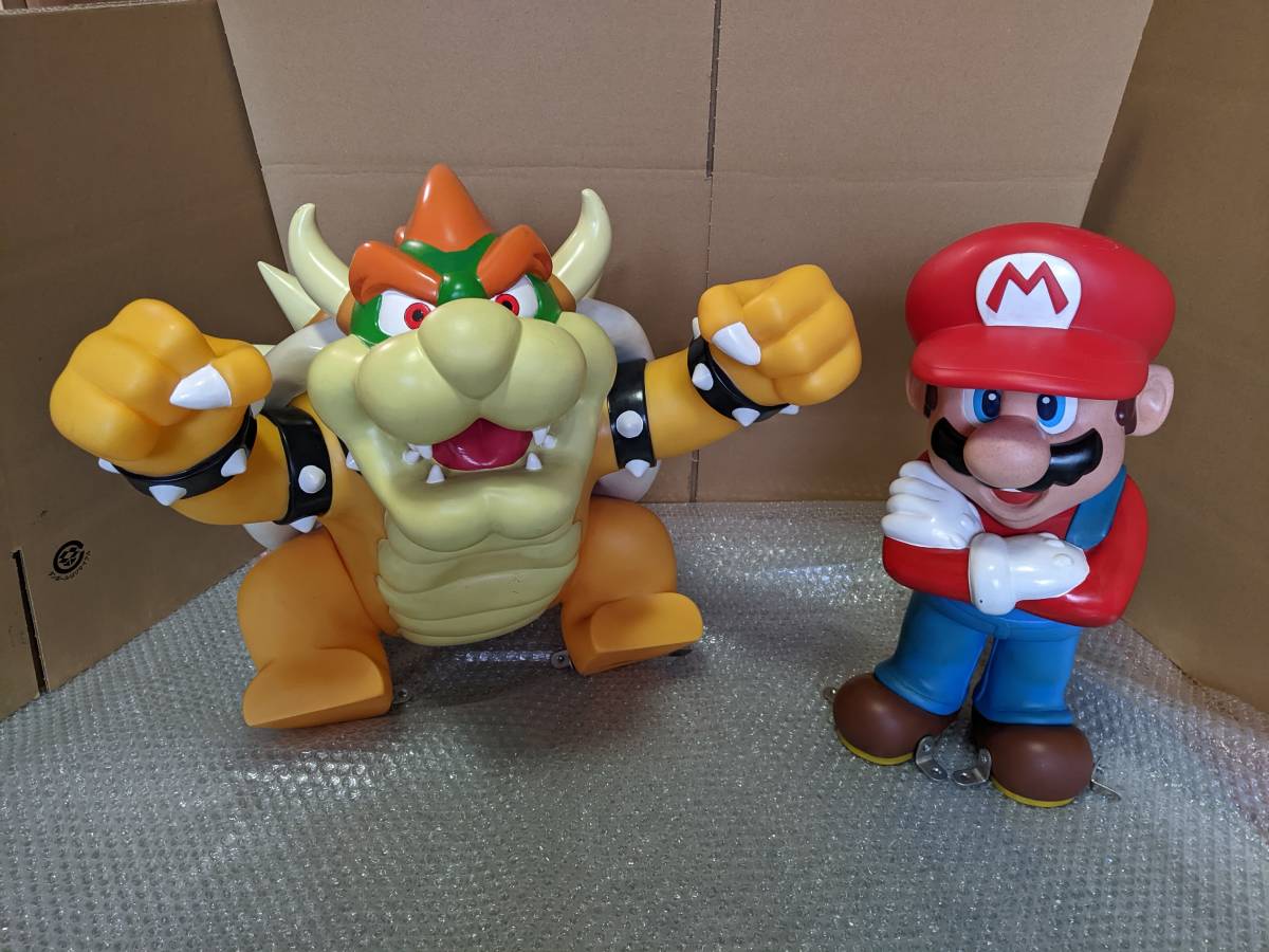 非売品】マリオパーティ 筐体用ディスプレイ マリオ クッパ 2体セット