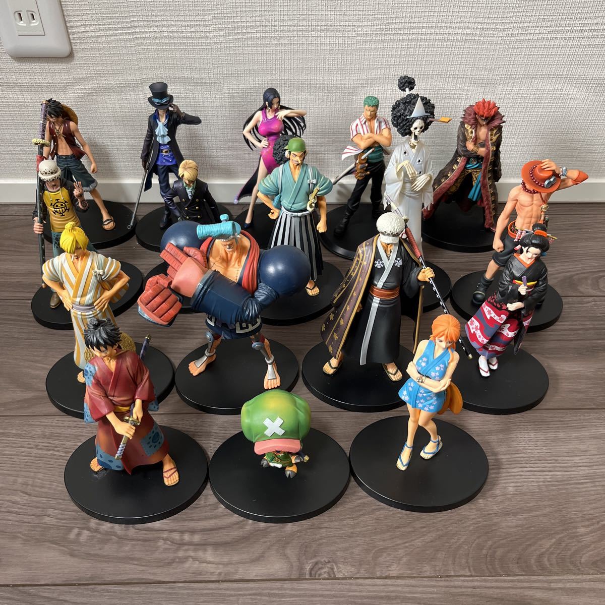 Yahoo!オークション - 開封 17体セット ワンピース フィギュア ワノ国