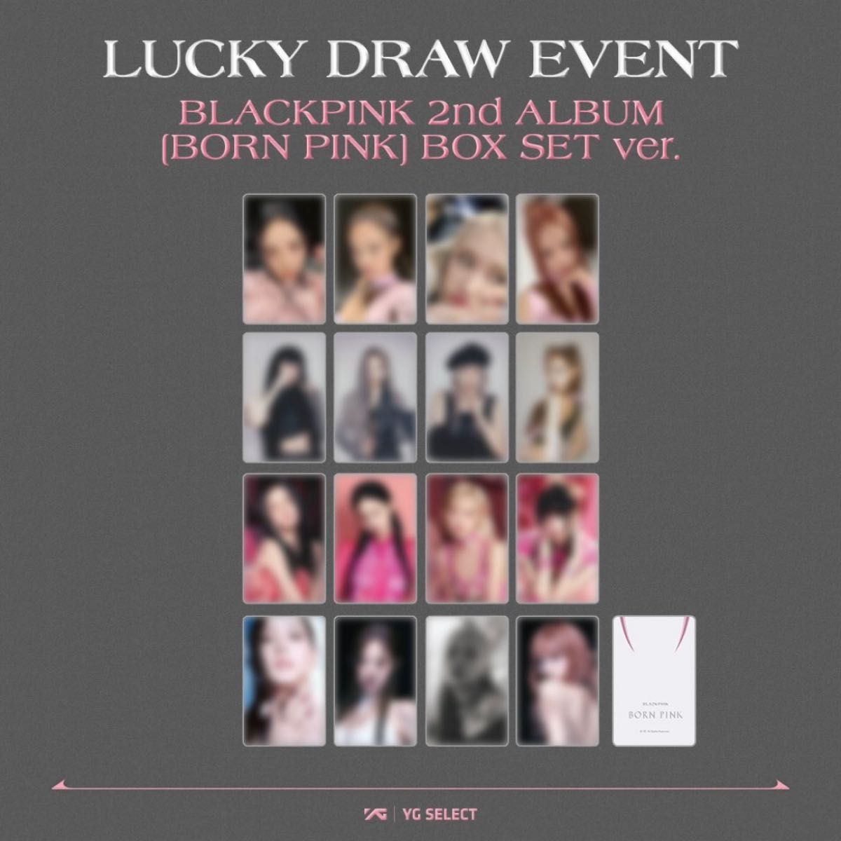 公式 BLACKPINK BORN PINK 韓国限定 ラキドロ ジェニ トレカ｜Yahoo