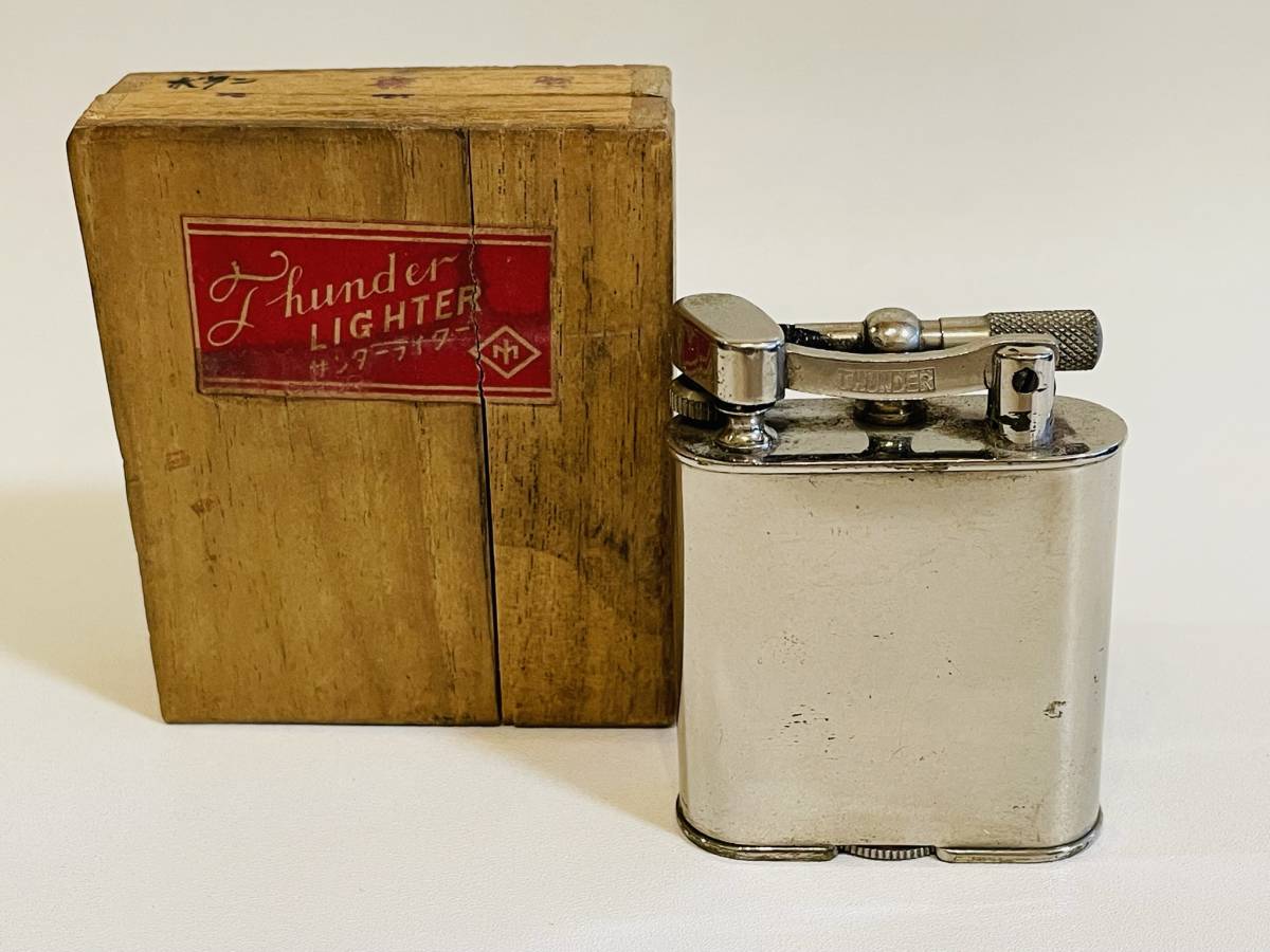 ビンテージ オイルライター 国産 Thunder Lighter Imazu