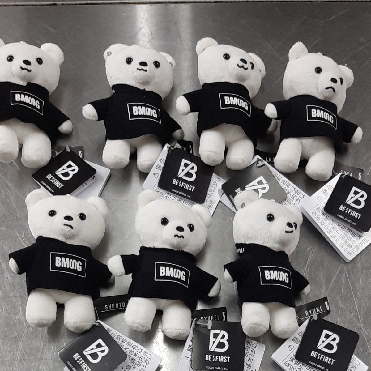 ビーファーストぬいぐるみ BE FIRST モアプラス マスコットBMSG7種