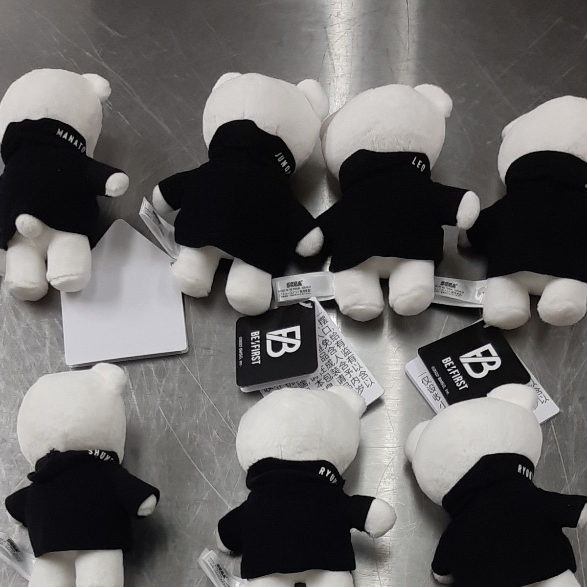 ビーファーストぬいぐるみ BE FIRST モアプラス マスコットBMSG7種