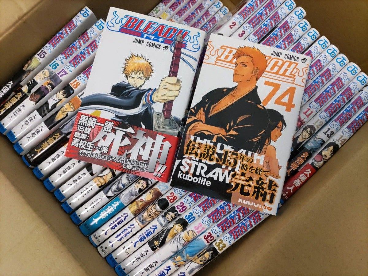BLEACH 全巻セット 小説1巻特典付き｜Yahoo!フリマ（旧PayPayフリマ）