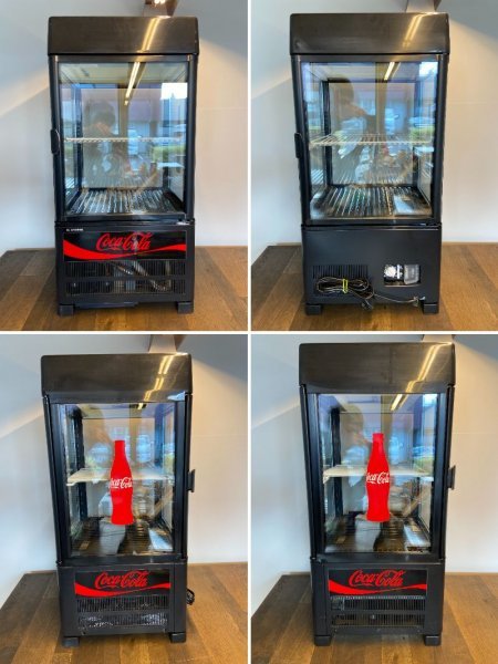 冷蔵庫・冷凍庫 Coca-Cola AG-LI54XE-BK-ZA 昔懐かし?!コカ・コーラ