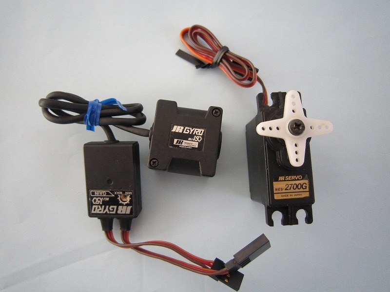 JRプロポ ヘリ用ジャイロ＋サーボ+受信機+スイッチ セット 【公式通販】