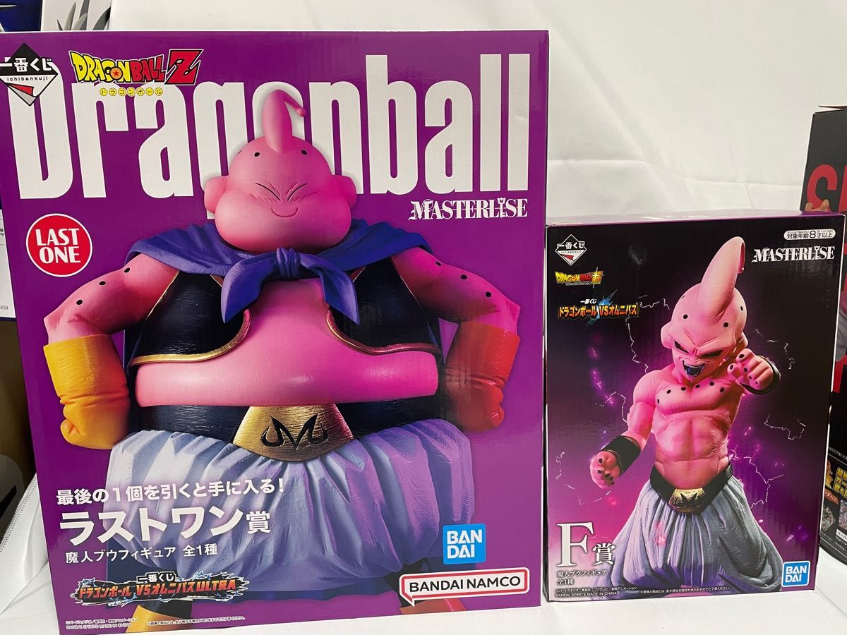 新品未開封 ドラゴンボール一番くじ F賞純粋魔人ブウ＋ラストワン魔人