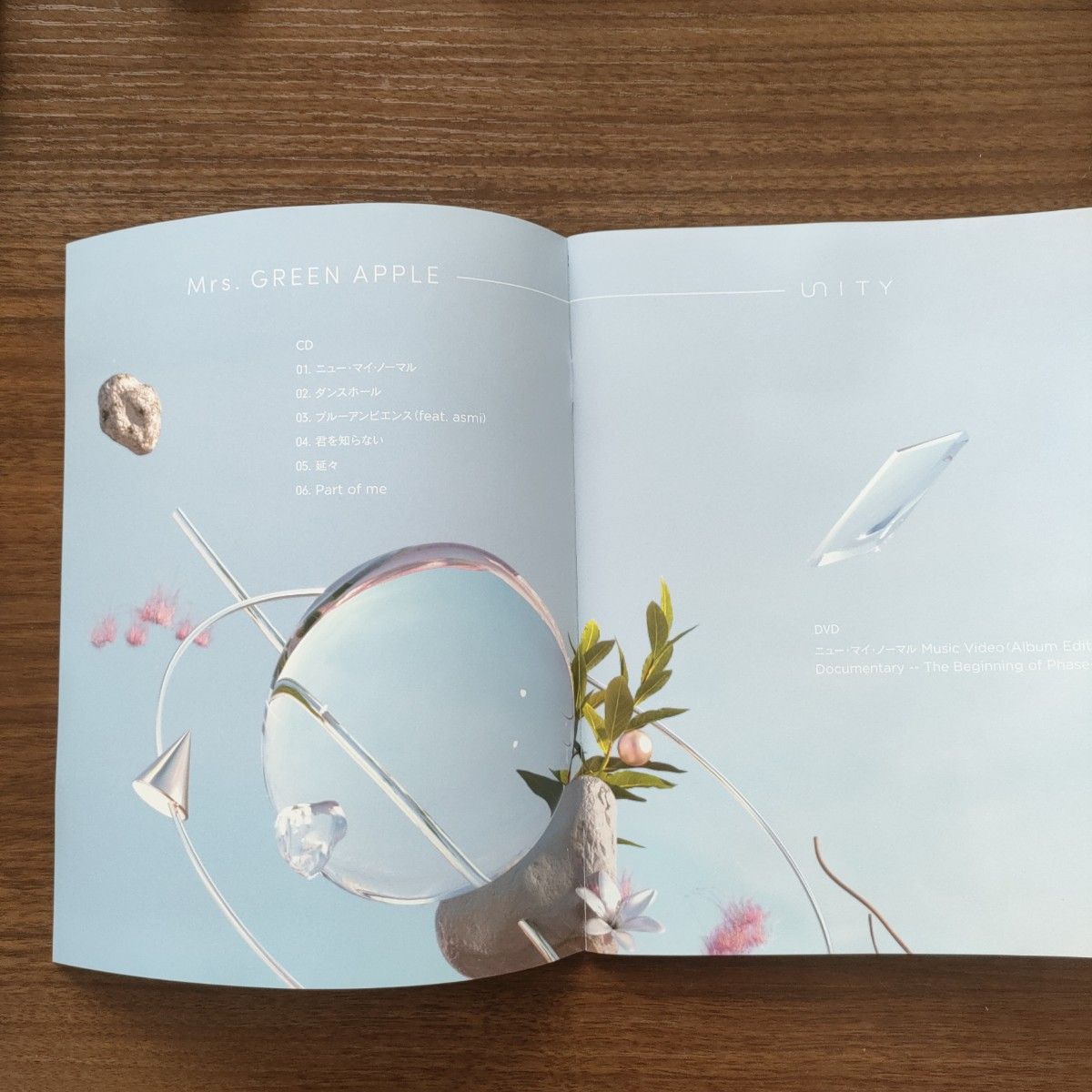 匿名配送】Mrs GREENAPPLE ミセスグリーンアップル unity アートブック