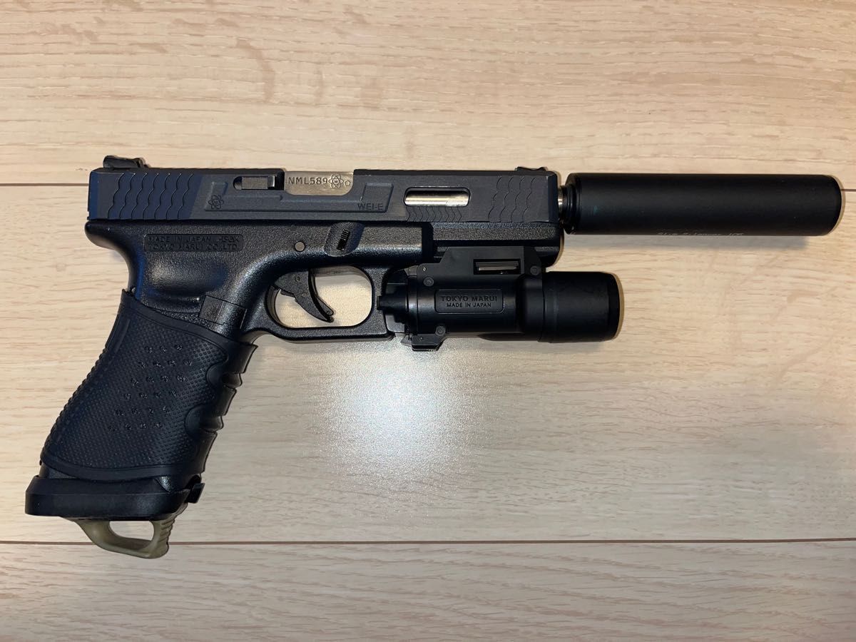 東京マルイ製 グロック18C ガスブローバック 予備マグ ホルスター