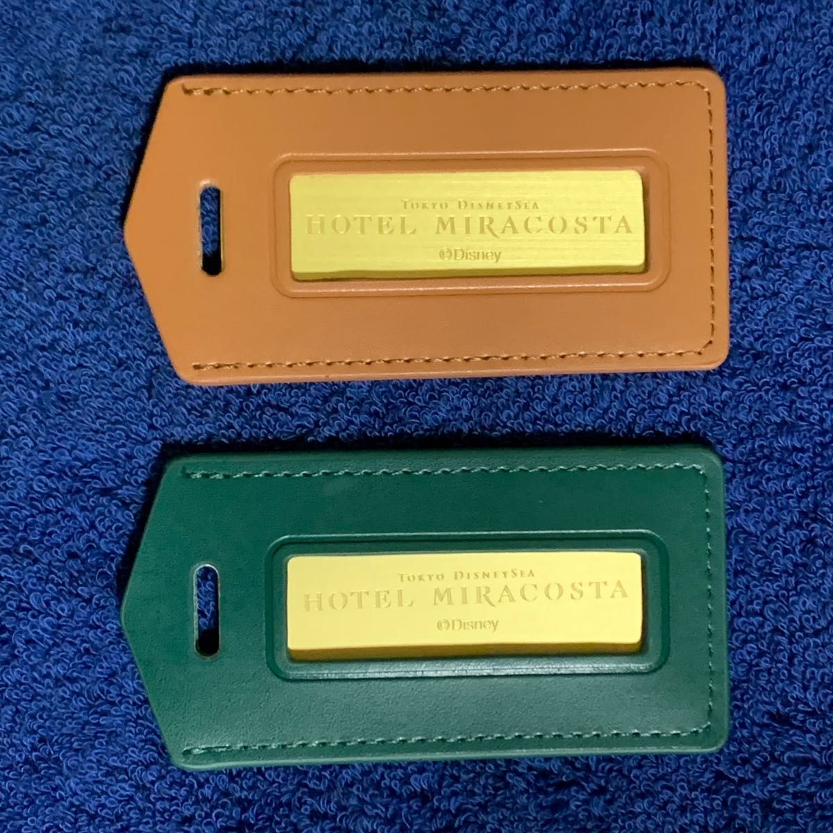 ホテルミラコスタ スイートルーム宿泊特典 バゲッジタグ トランプ