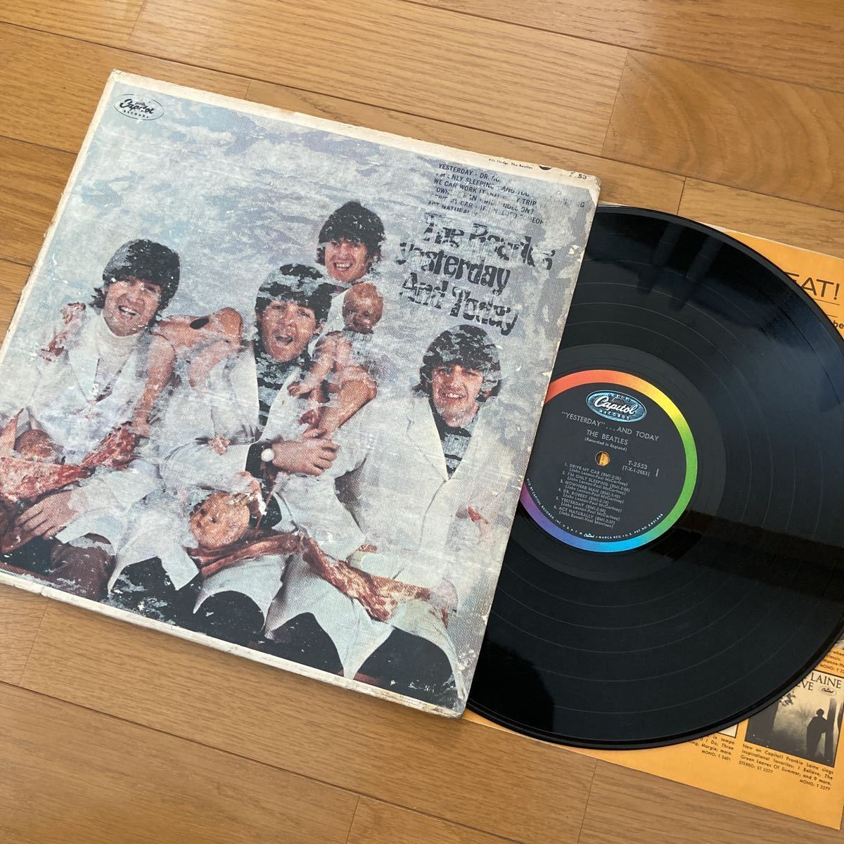 Yahoo!オークション - BEATLES Yesterday and Today ブッチャーカバー