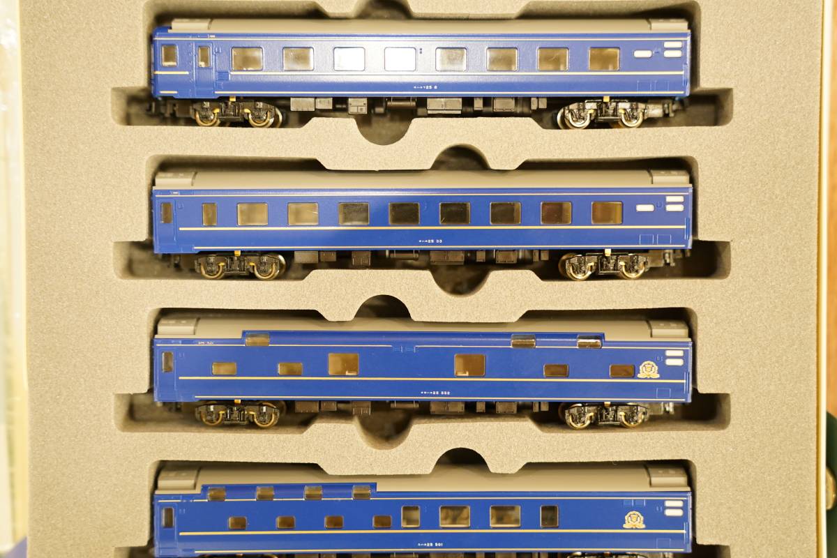 Yahoo!オークション - 【1658】KATO 10-163 JR北海道 24系25形金帯 北