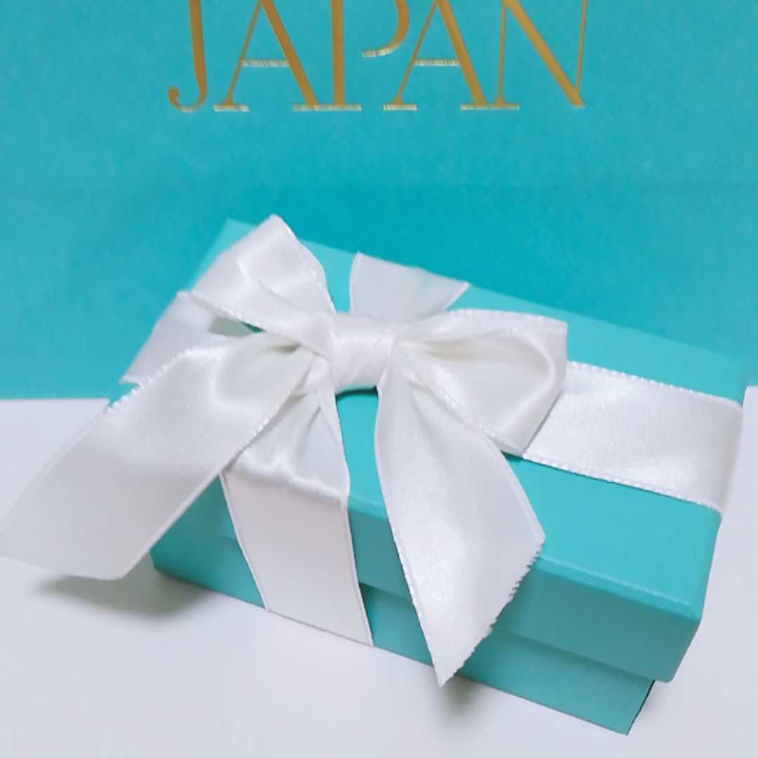 送料無料 ティファニー ピアスケース リボン ショップバック