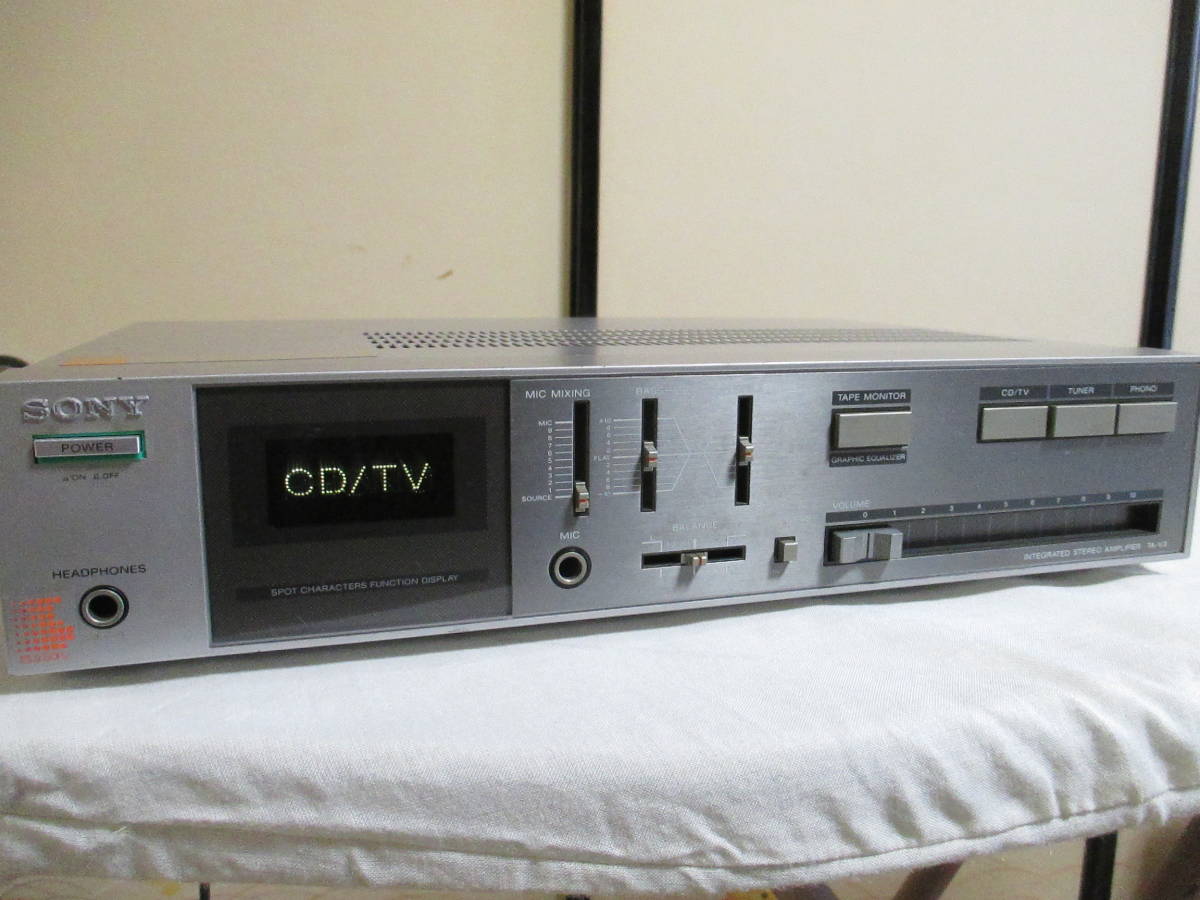 Yahoo!オークション - 通電確認のみ その他動作不明として SONY TA-V3