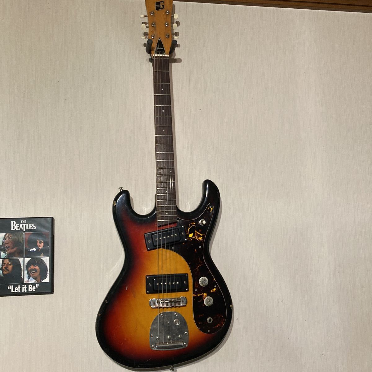 Yahoo!オークション - エレキギター JAPAN Guyatone LG-127-T Mosrite