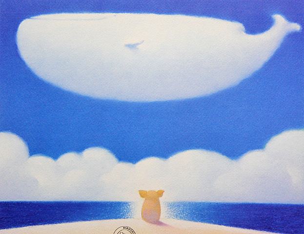 渡辺宏 大きな空とめぐり会い ジクレー版画 渡辺宏Hiroshi Watanabe