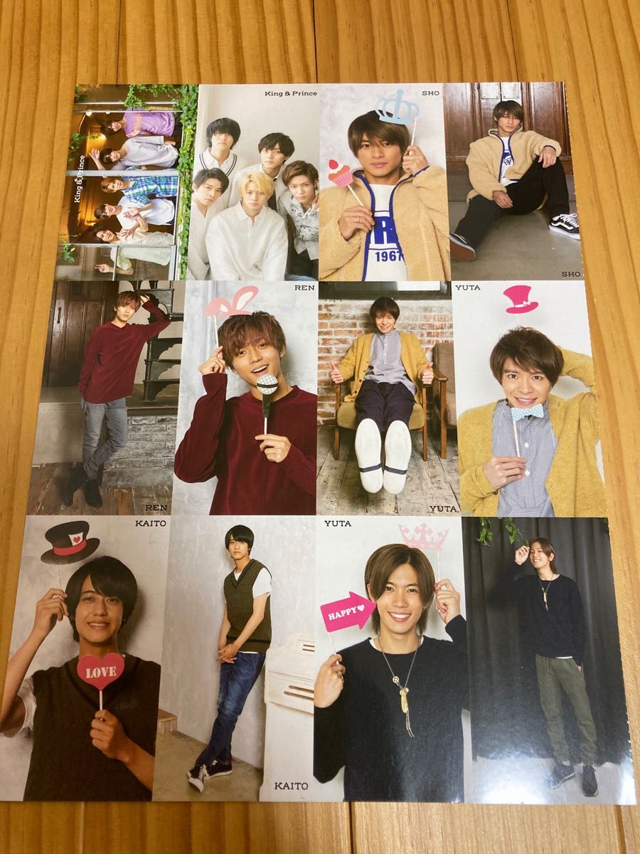 厚紙 SnowMan SixTONES King&Prince なにわ男子 スノーマン ストーンズ