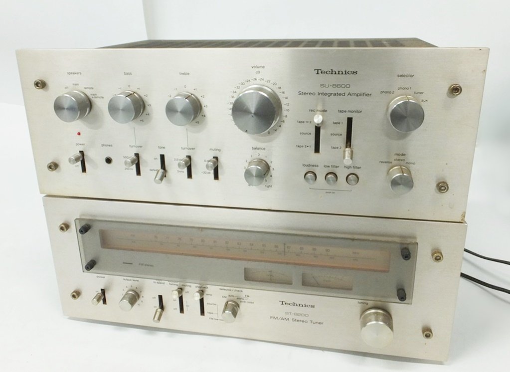 Technics SU-8600 ステレオアンプ 本体 ジャンク Technics SU-8600