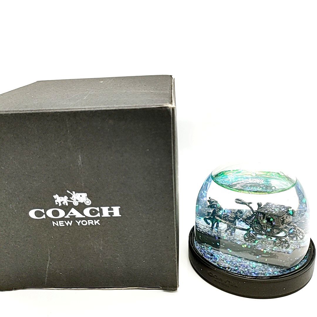 COACH コーチ スノードーム 馬車 ノベルティ 非売品 インテリア｜Yahoo