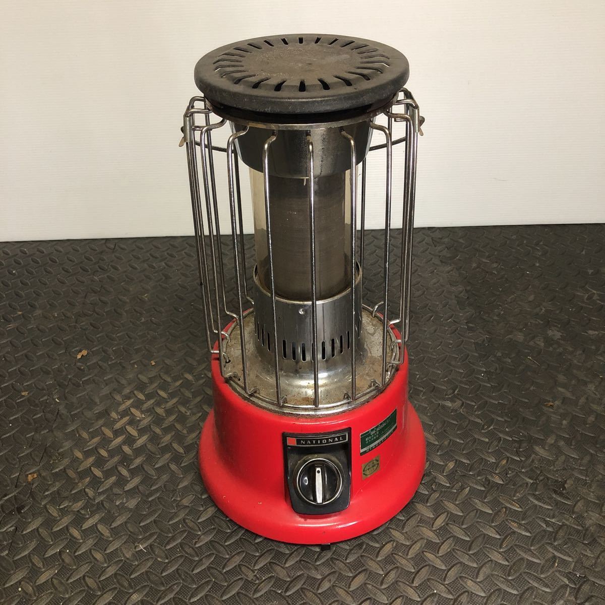 Yahoo!オークション - ナショナル 昭和レトロ ガスストーブ 都市ガス用