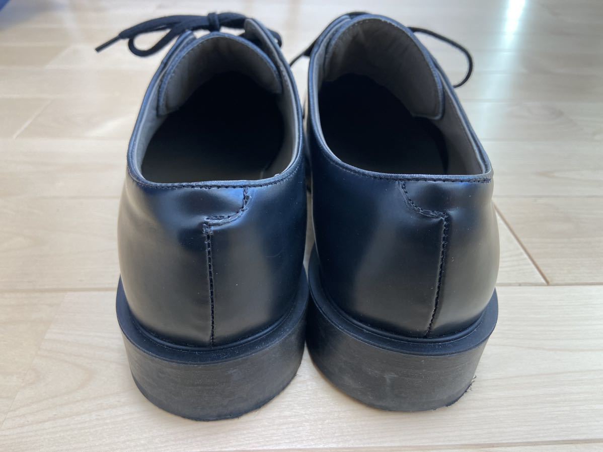 ZARA ORIGINS レザーシューズ 28 3cm 44 送料無料 ブラック 本革 ザラ