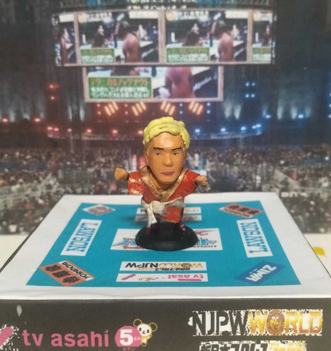 プロ格 新日本プロレス 棚橋弘至 オカダカズチカ フィギュア 東京