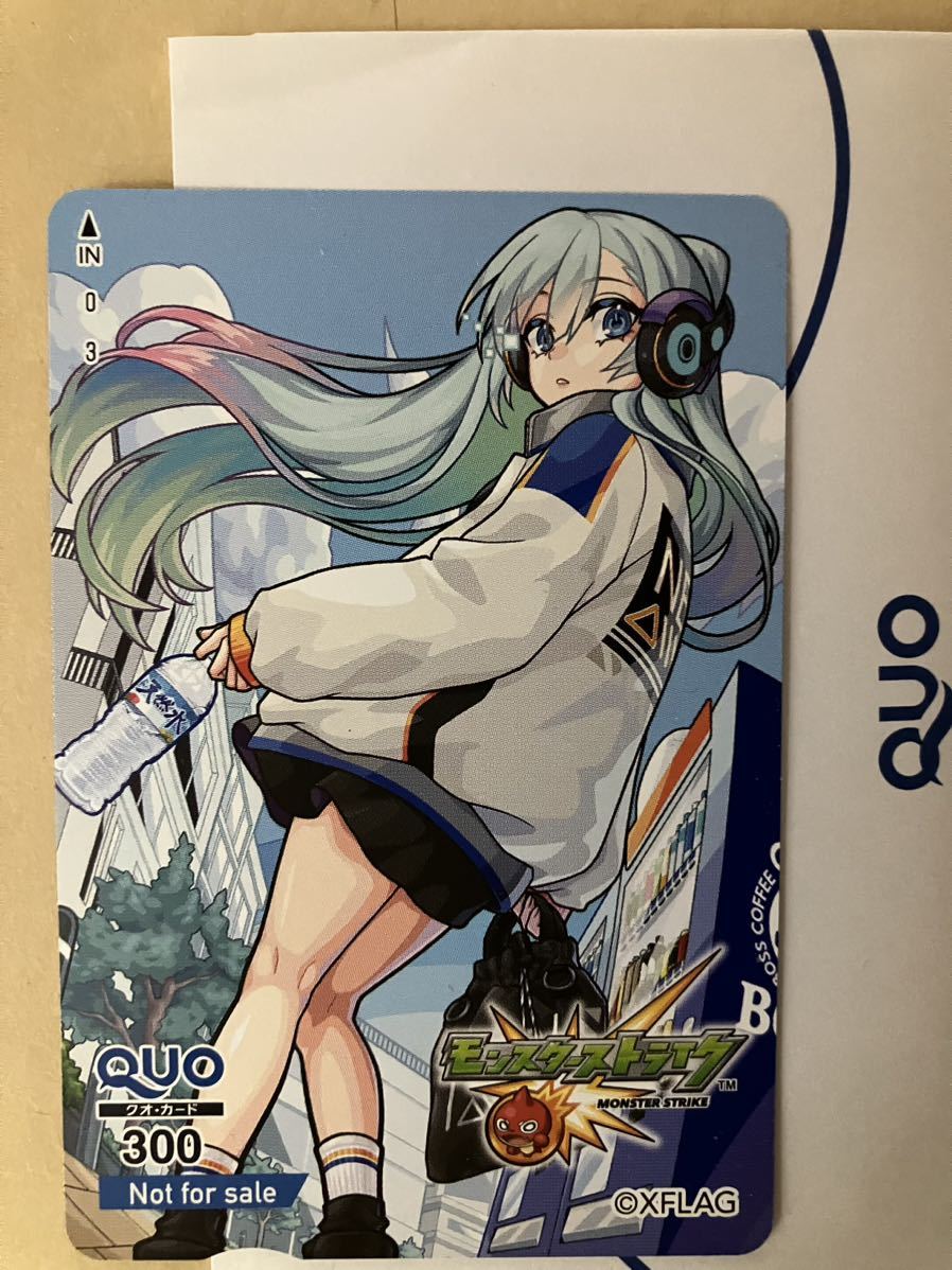 Yahoo!オークション - 新品 【モンスト ネオ 限定 QUOカード 300円分