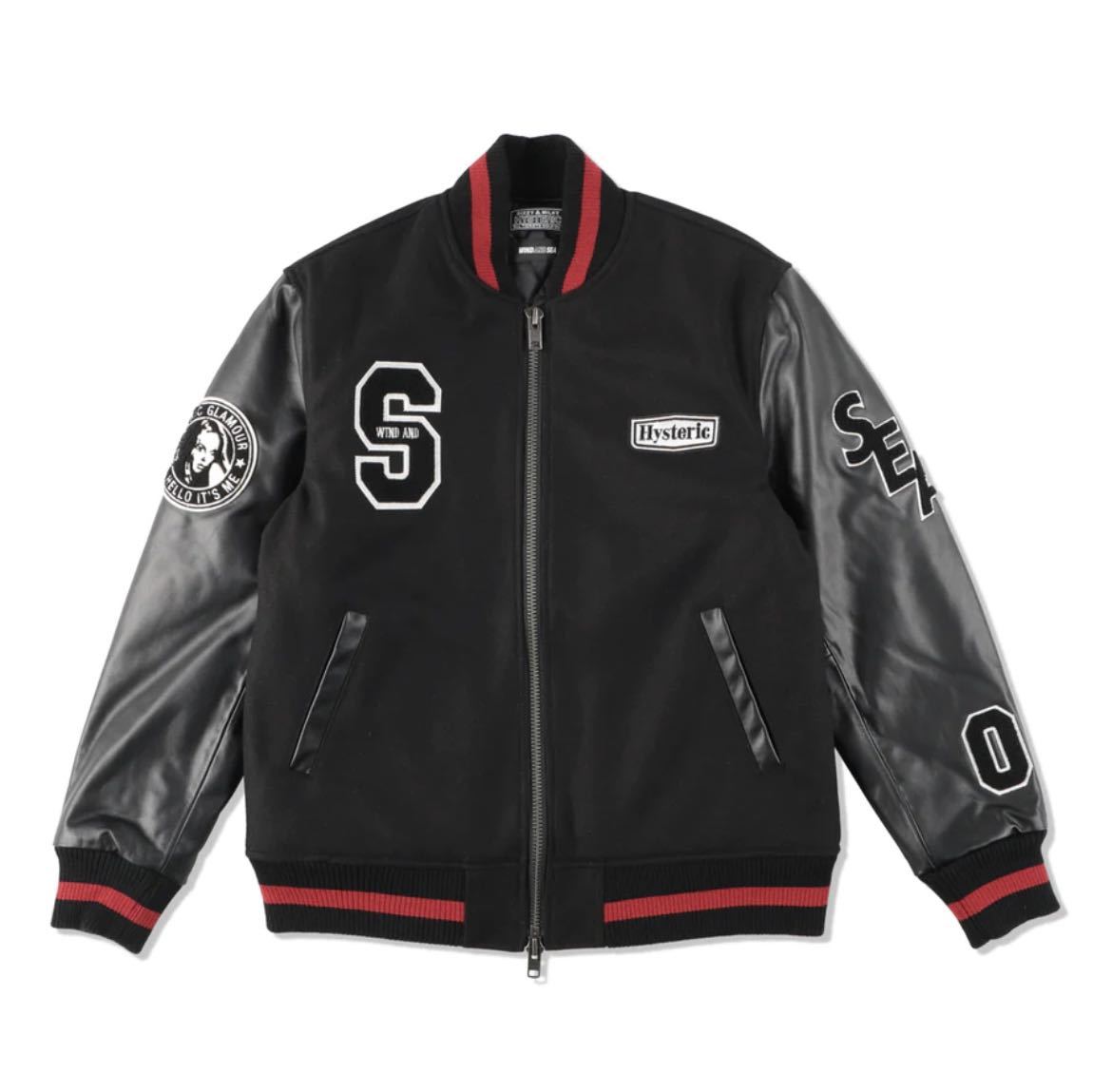 WIND AND SEAウィンダンシー×ヒステリックグラマーコラボロゴワッペン