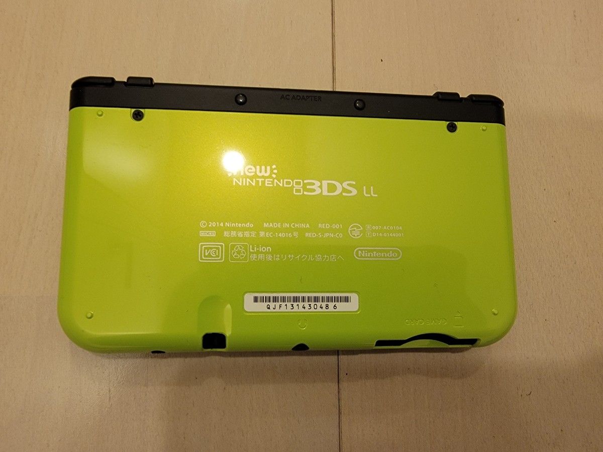 Newニンテンドー3DS LL本体 ライム×ブラック｜Yahoo!フリマ（旧PayPay