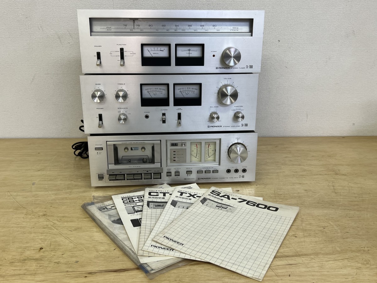 Yahoo!オークション - 極美品 PIONEER パイオニア SA-7600 / TX-7600/C