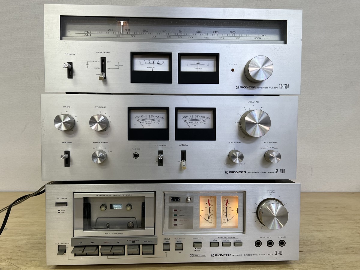 Yahoo!オークション - 極美品 PIONEER パイオニア SA-7600 / TX-7600/C