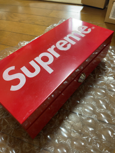 デッドストック 2011AW Supreme Metal Lock Box メタルロックボックス